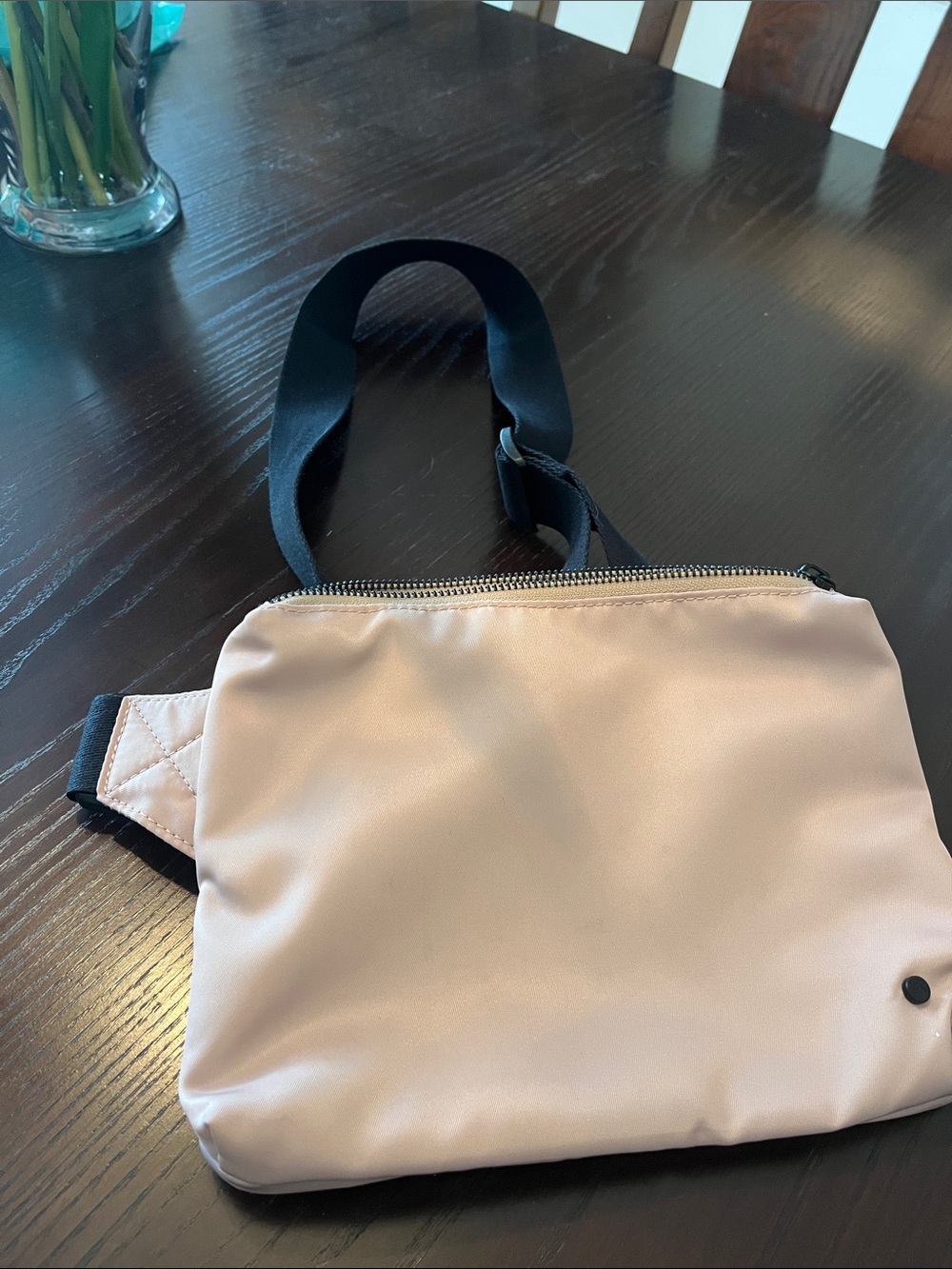 STATE Light tan Crossbody with Black Strap